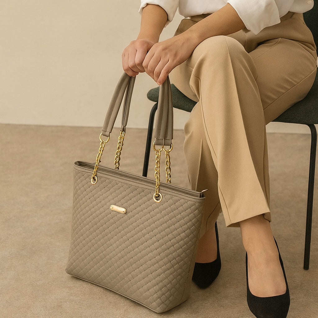 Zyra Tote Bag|| Faux Leather