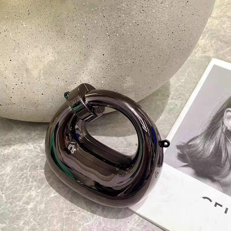 Luna Moon Clutch Acrylic Handbag || Mini Sling Bag