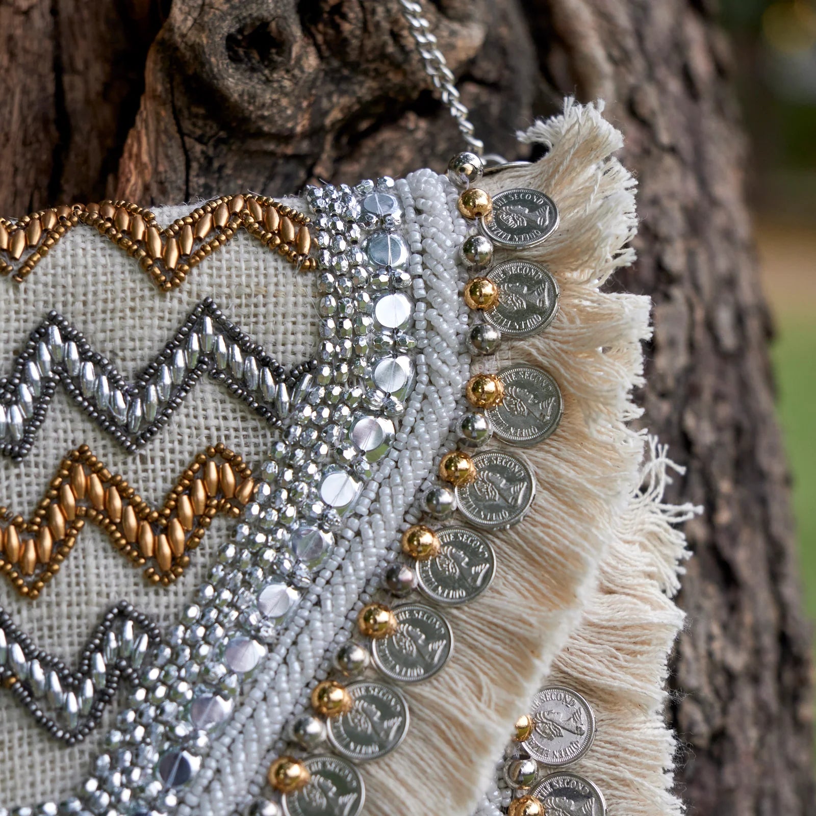 Boho Mirage|| Hand Embroidered Boho Sling Bag