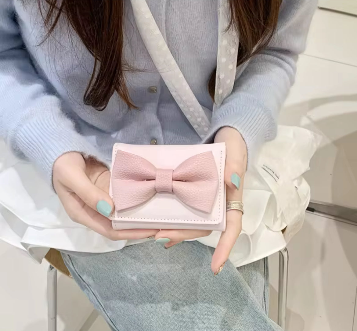 Bow Charm Wallet